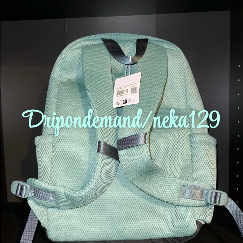 Lululemon Everywhere Backpack 22L Knit Mesh- Crater Blue